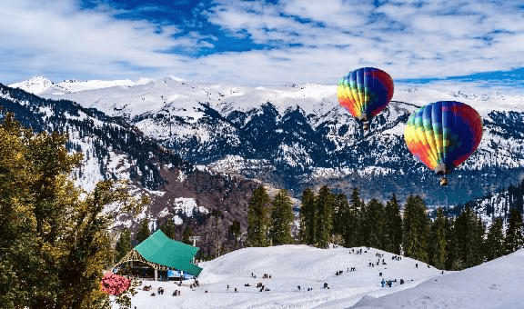 3N 4D Manali package under 5500 from Delhi