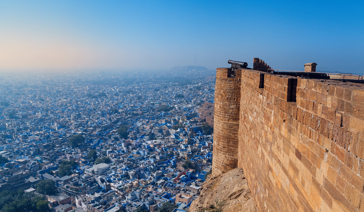 Umaid Bhawan Palace Jodhpur with domes and royal architecture.